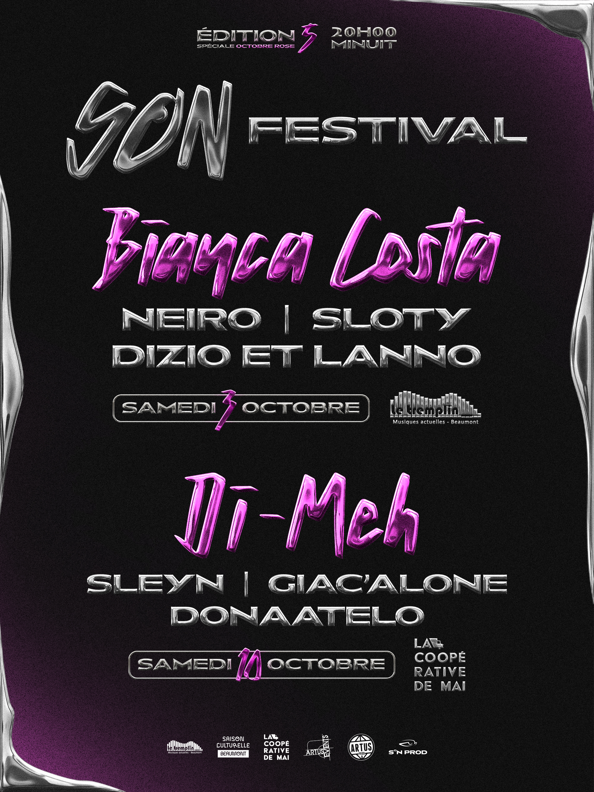 Affiche officielle du SON Festival Édition 5