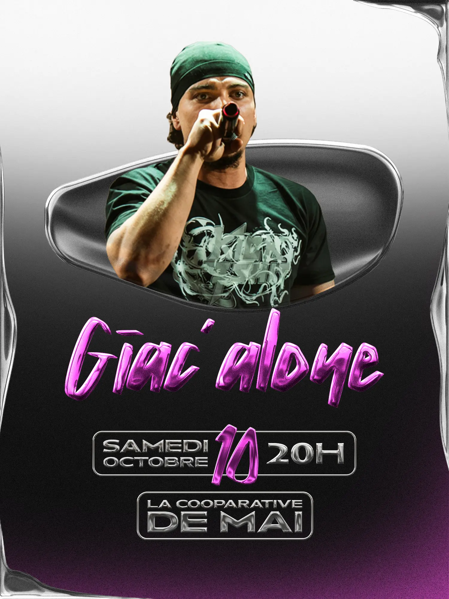 Visuel artiste Giacalone