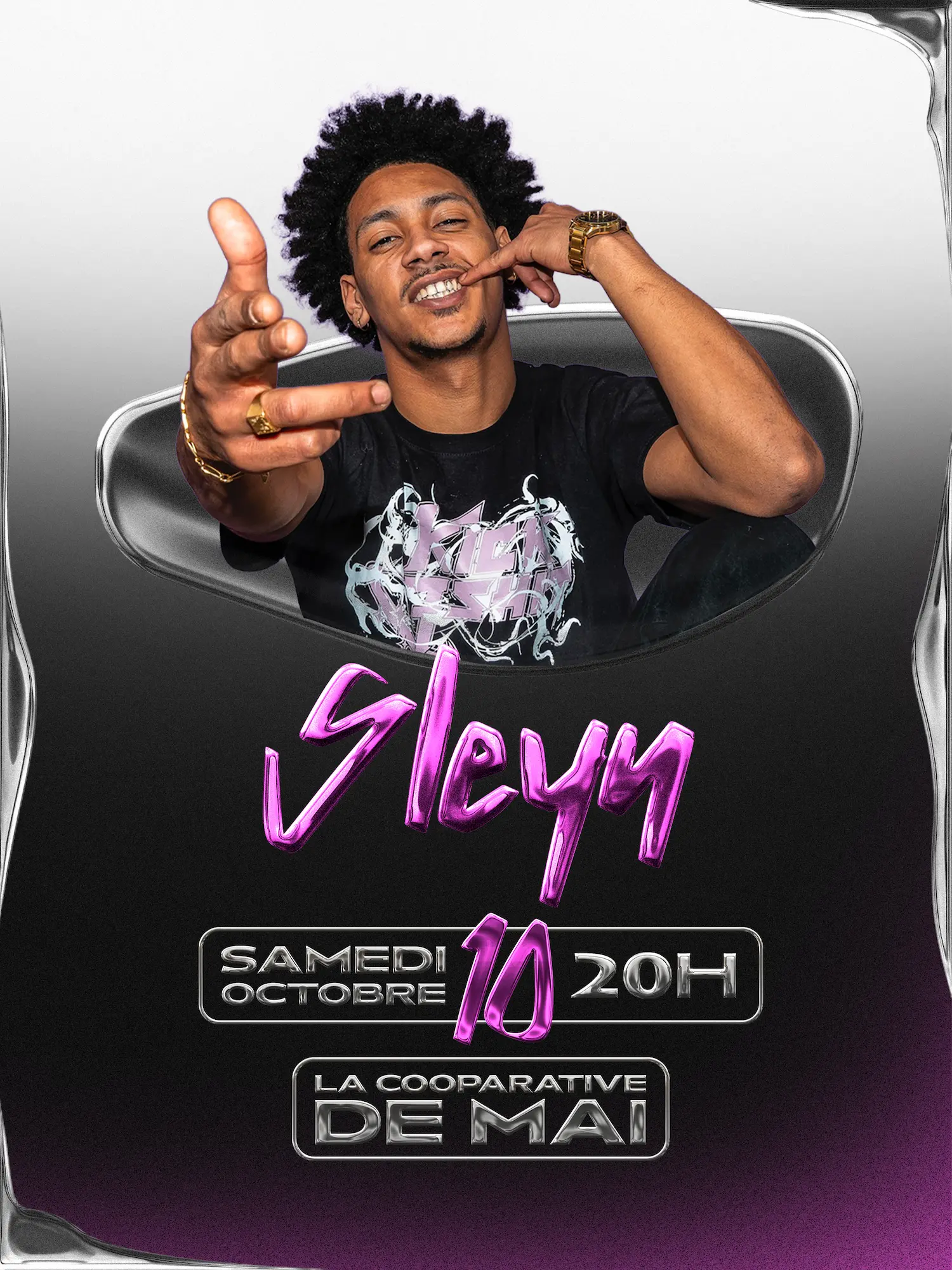 Visuel artiste Sleyn
