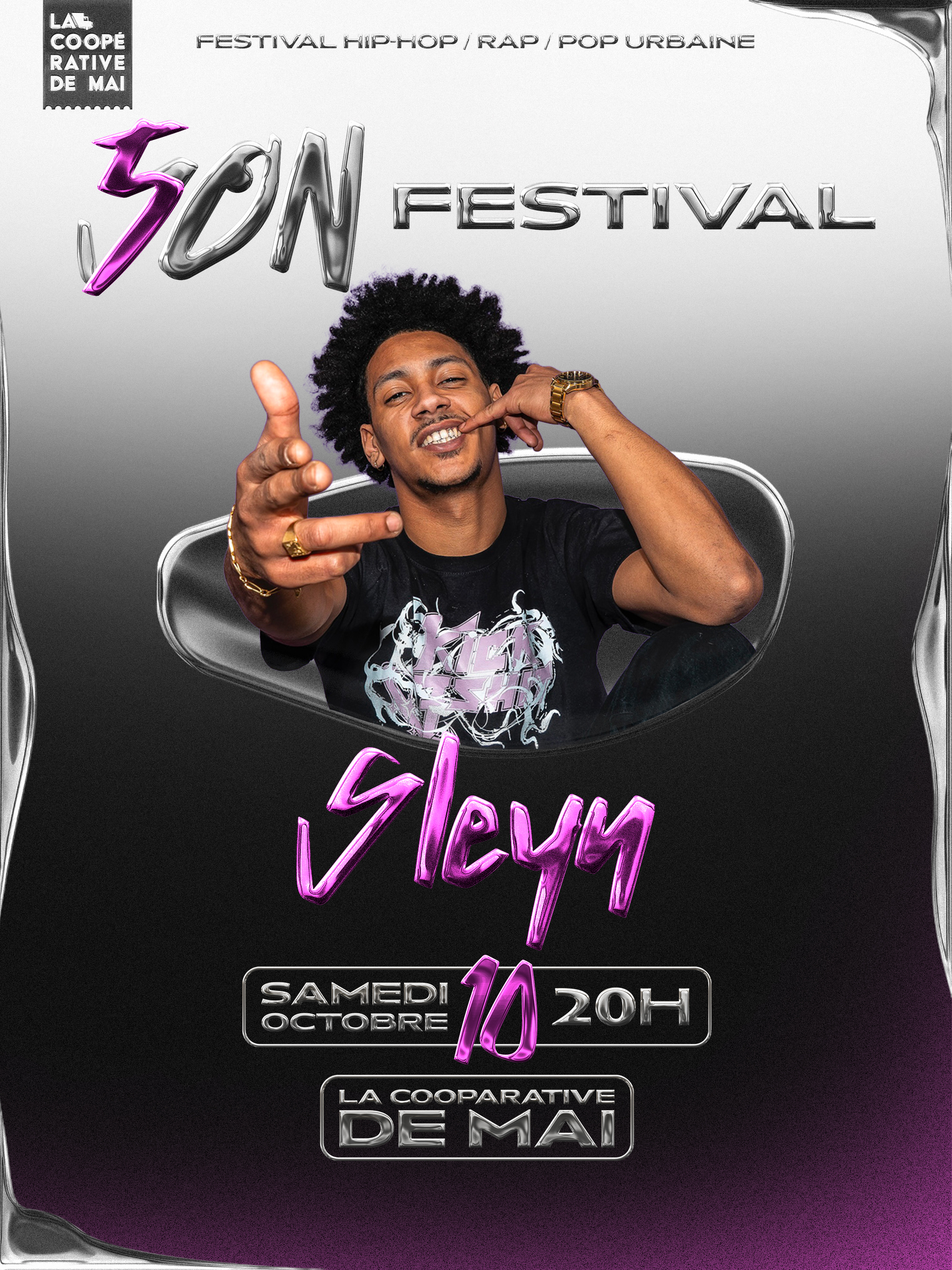 Visuel artiste Sleyn